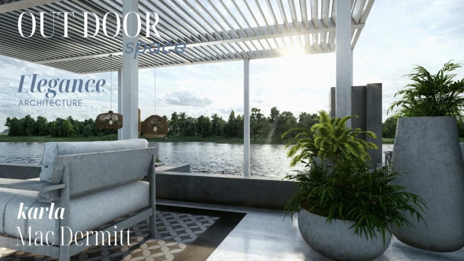 Waterfront Covered Patio