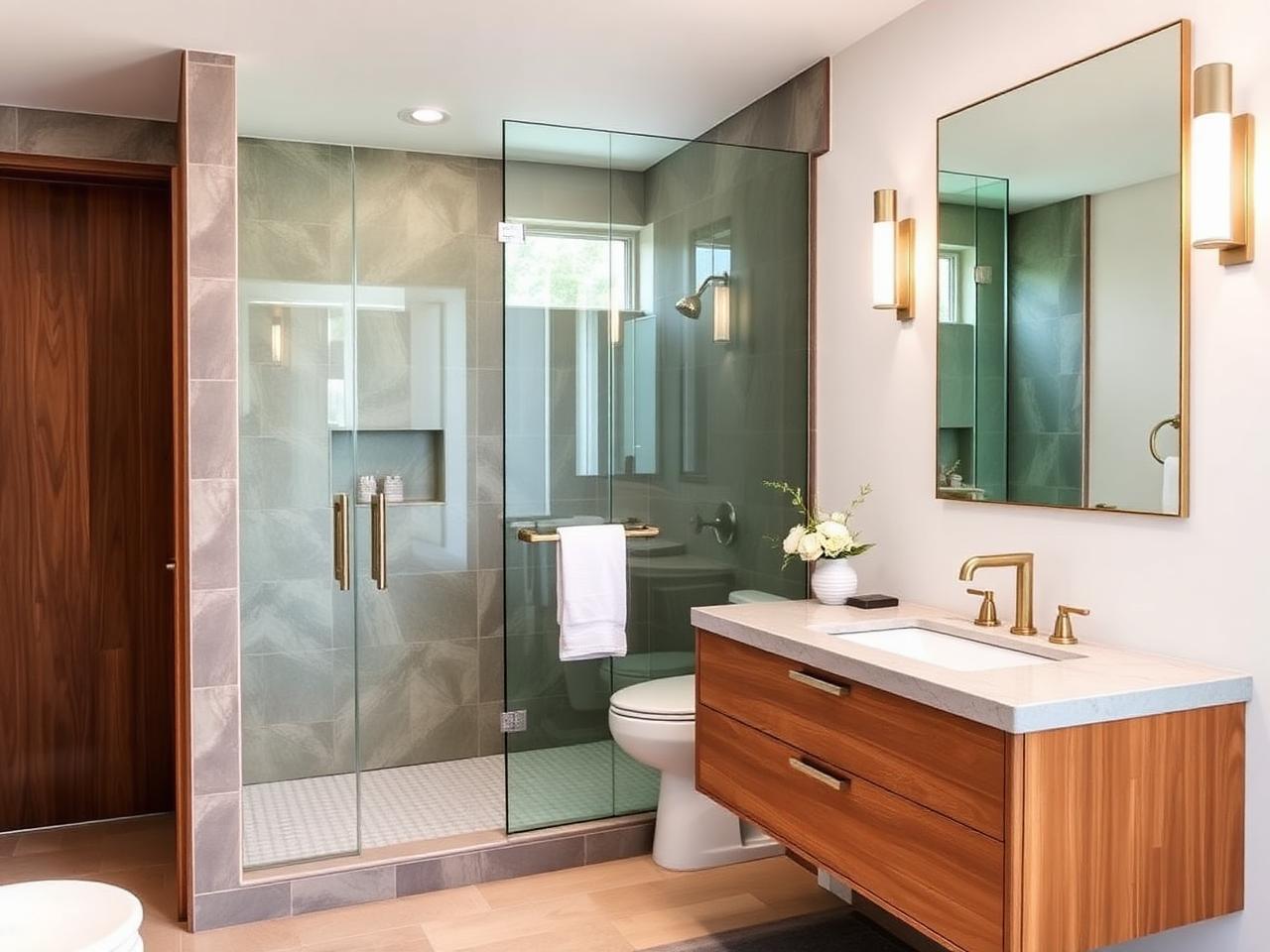 Bath remodel – after