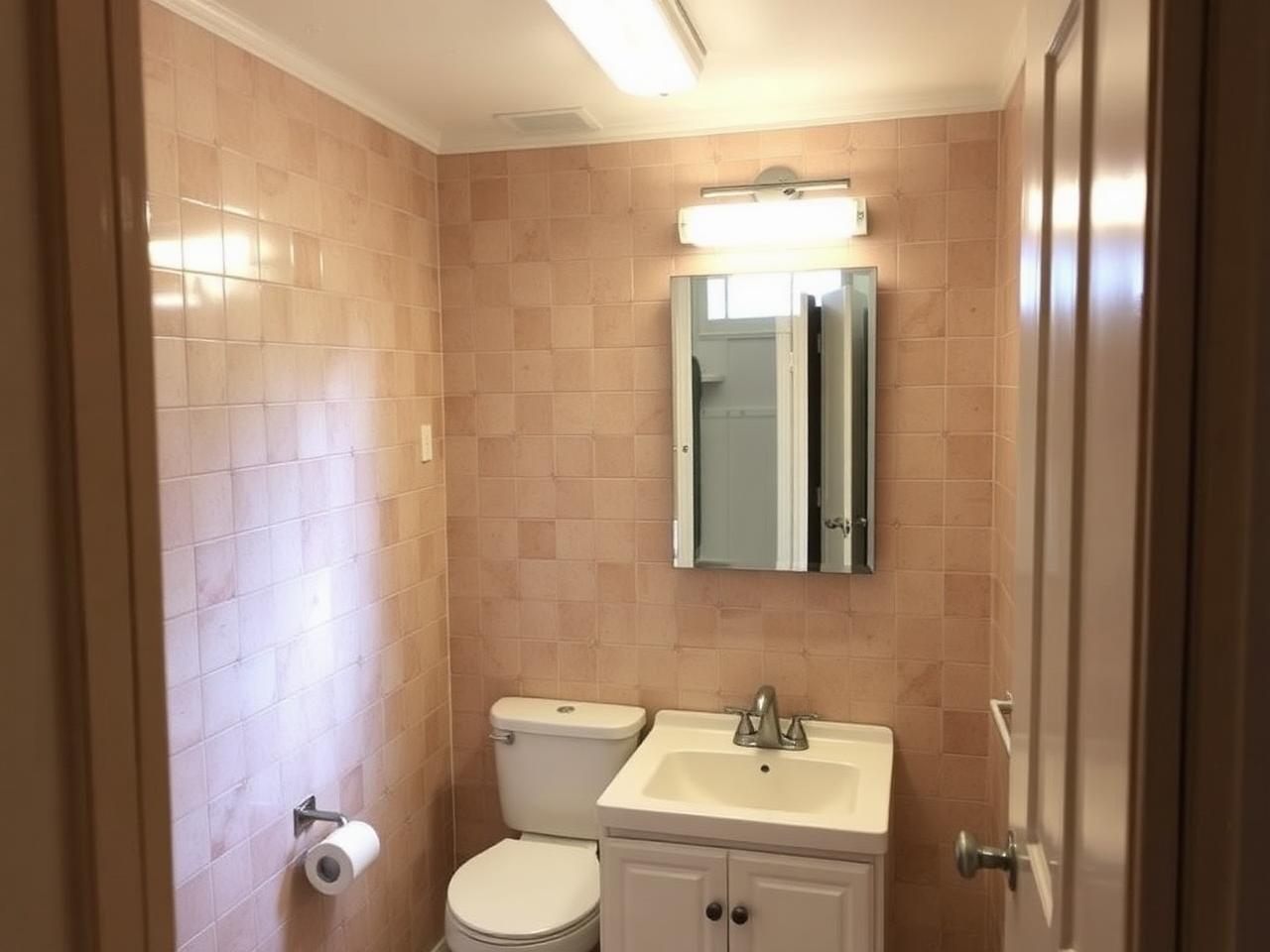 Bath remodel – before