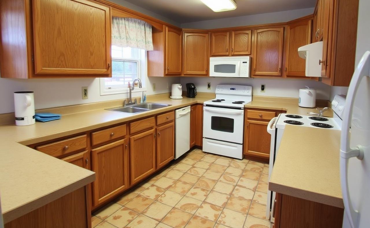 Kitchen remodel – before