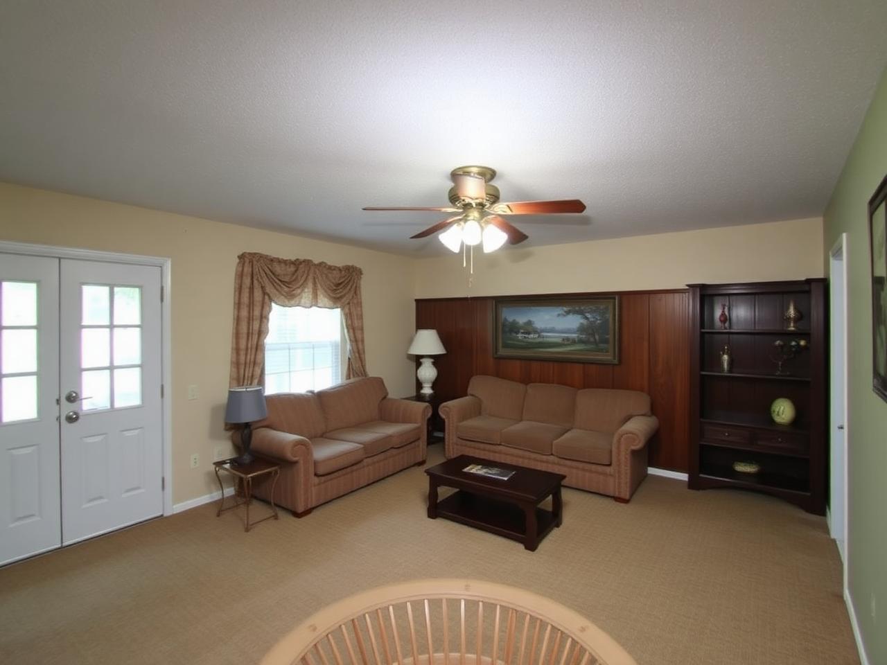 Living room remodel – before