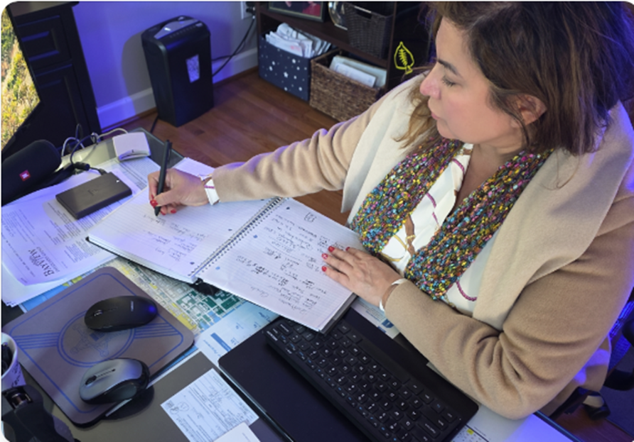 Diamond Remodeling project planning and consulting at work